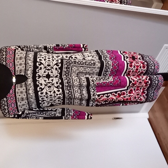 Tiana B. medium slinky multi color dress - Picture 1 of 4